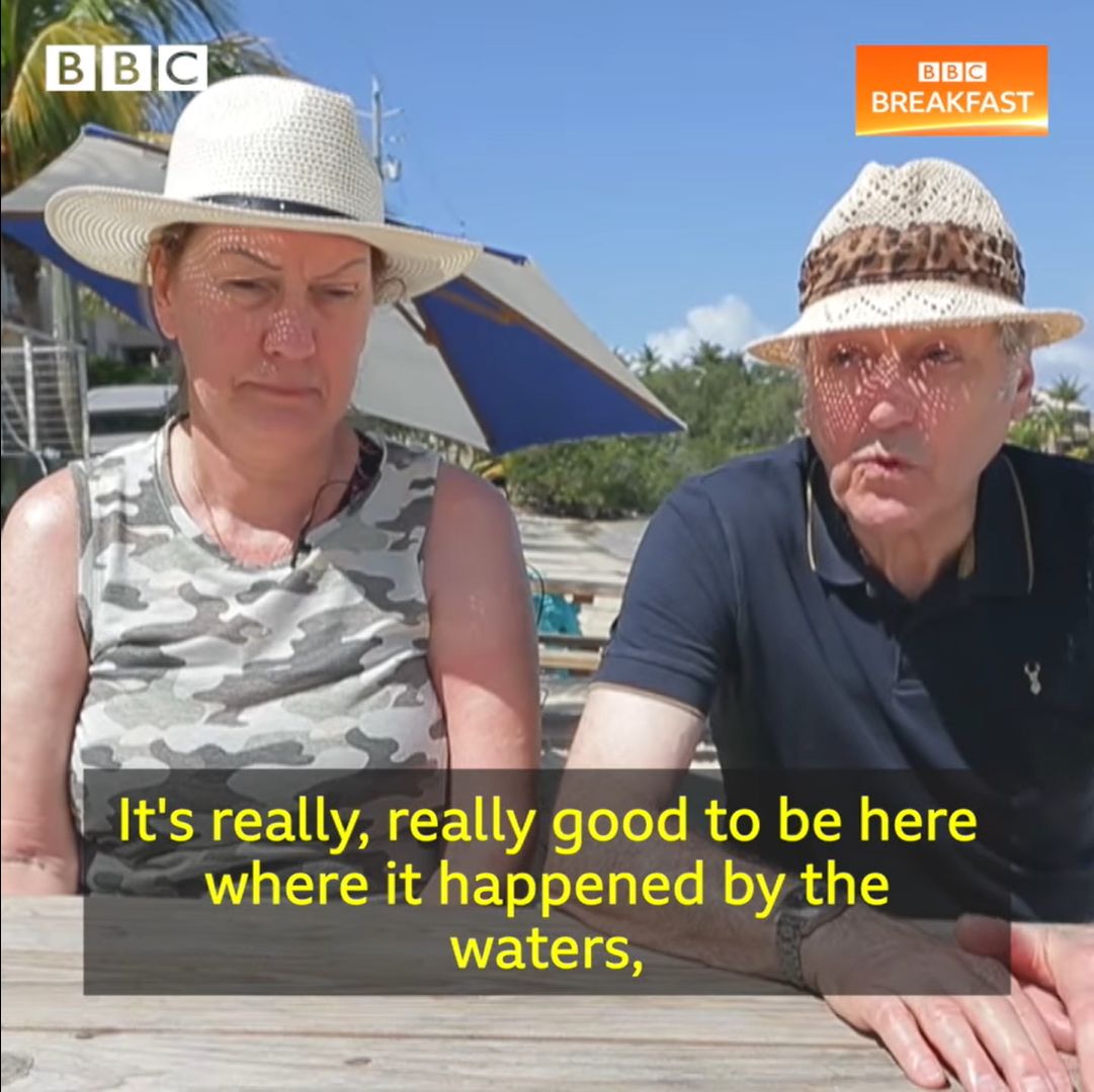 Sarm's Parents Travel To St John